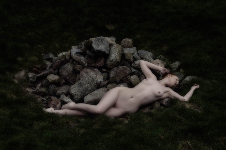 The Caterthun Stones Artistic Nude Photo by Photographer Rascallyfox