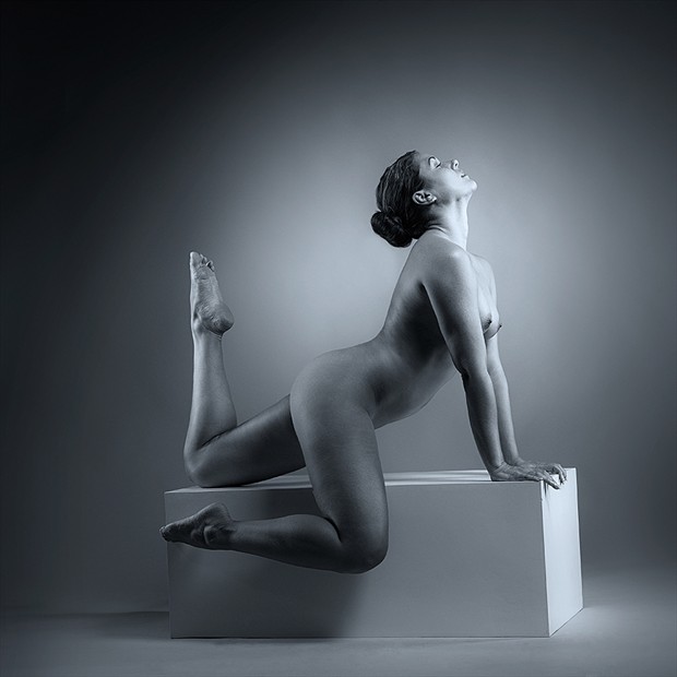 The Cube 01 Artistic Nude Photo by Model Diana