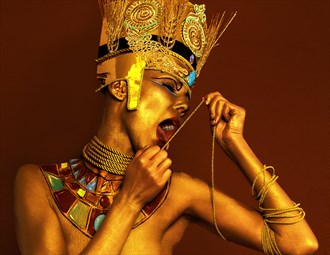The Egyptian Princess Artistic Nude Photo by Photographer Brian Lewicki