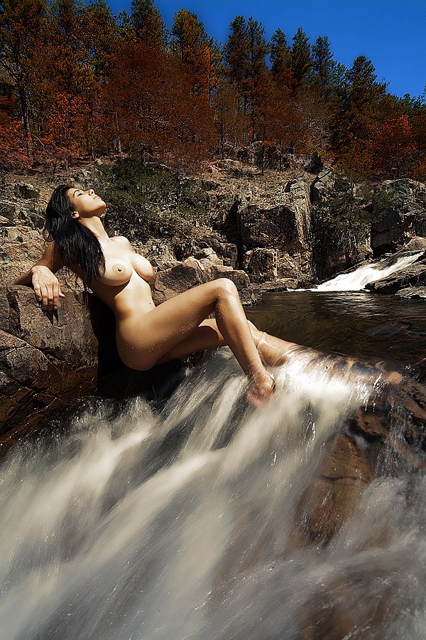 The Falls  Artistic Nude Photo by Model Ashley Salazar