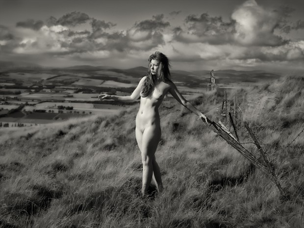 The Fence Artistic Nude Photo by Photographer Rascallyfox
