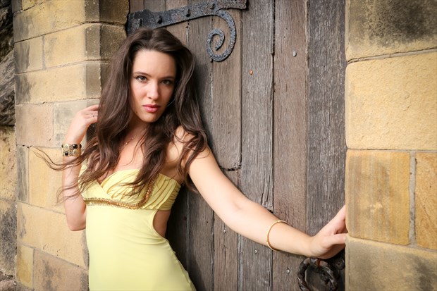 The Girl in the Yellow Dress Fashion Photo by Photographer Cloud 9 Design