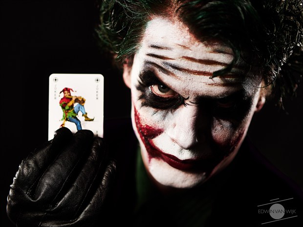 The Joker Cosplay Photo by Photographer Edwin van Wijk