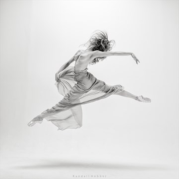 The Joy of Dance Artistic Nude Photo by Photographer Randall Hobbet