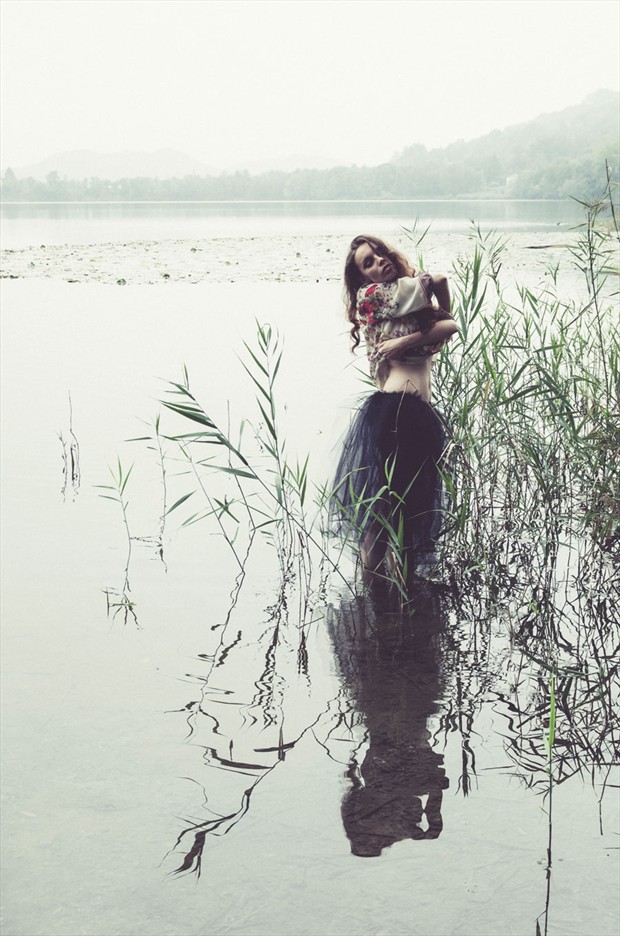 The Lake Sensual Photo by Model Luna Nera