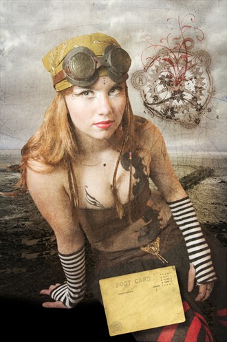 The Letter Vintage Style Photo by Artist Mysthral