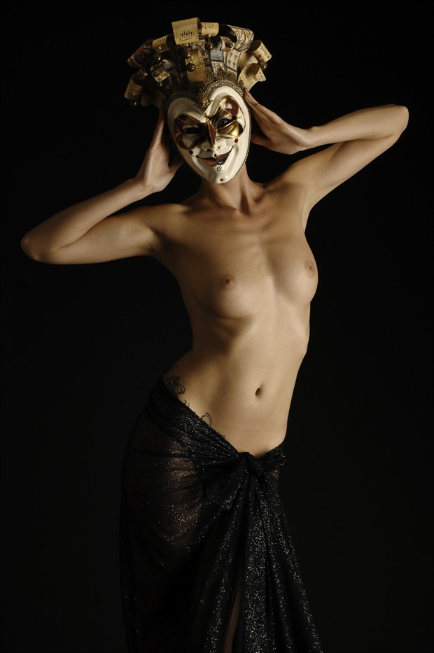 The Mask Artistic Nude Photo by Photographer Steve Lane