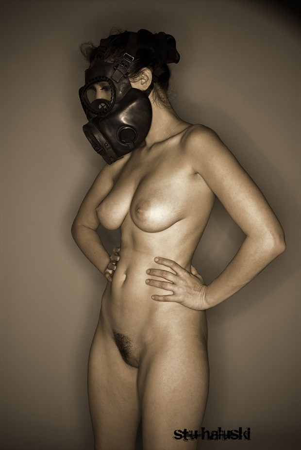 The Masking Artistic Nude Artwork by Photographer Stu Halu