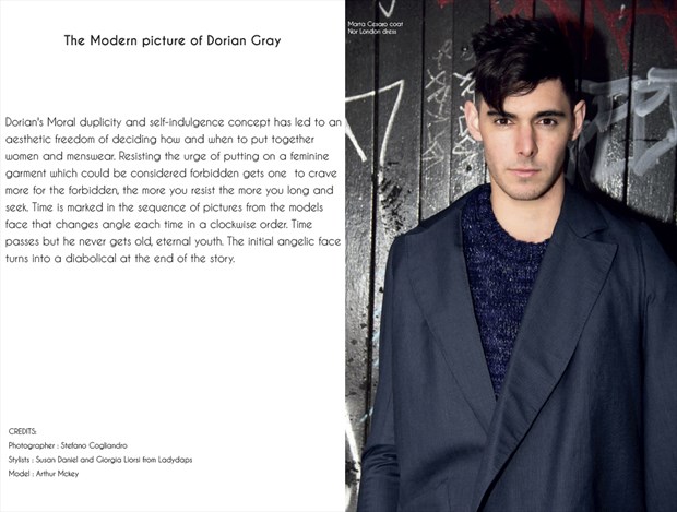 The Modern Picture of Dorian Gray Fashion Photo by Photographer Stefano Cogliandro