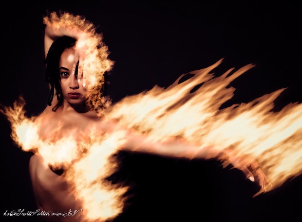 The Phoenix  Artistic Nude Artwork by Photographer Katie Potter