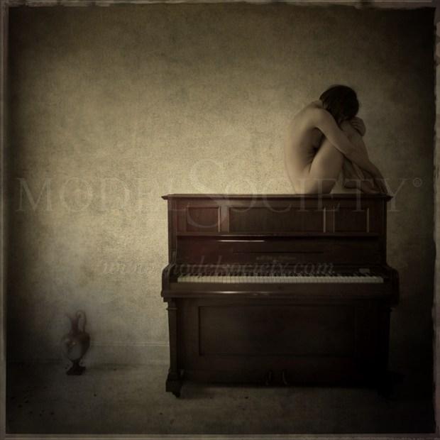 The Piano Artistic Nude Photo by Photographer Dave Hunt