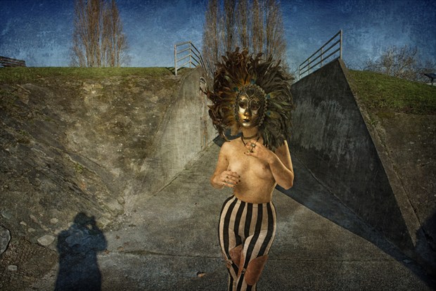 The Poetry of the Bunkers Artistic Nude Artwork by Photographer Tom Gore