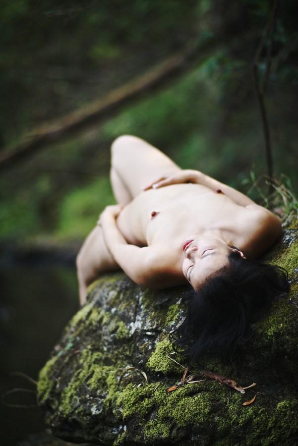 The Rock 1 Artistic Nude Photo by Photographer Kurostills