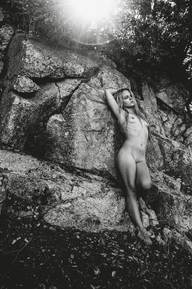 The Rock Wall (2) Artistic Nude Photo by Photographer luisaguirre