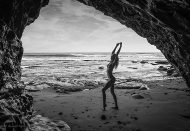 The Sea Cavern Artistic Nude Photo by Model California Kaela 