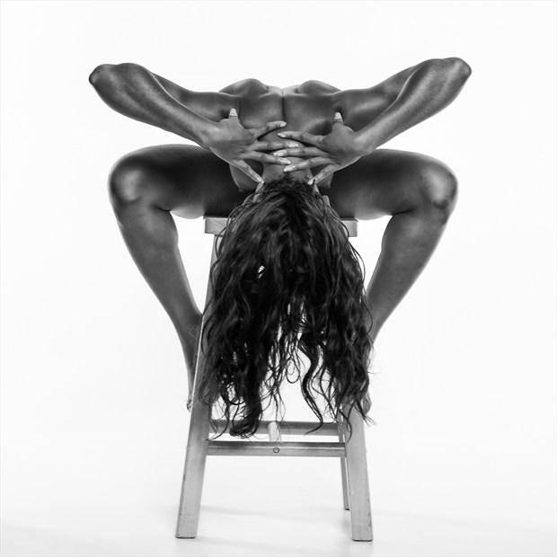 The Stool Artistic Nude Photo by Photographer Richard Maxim