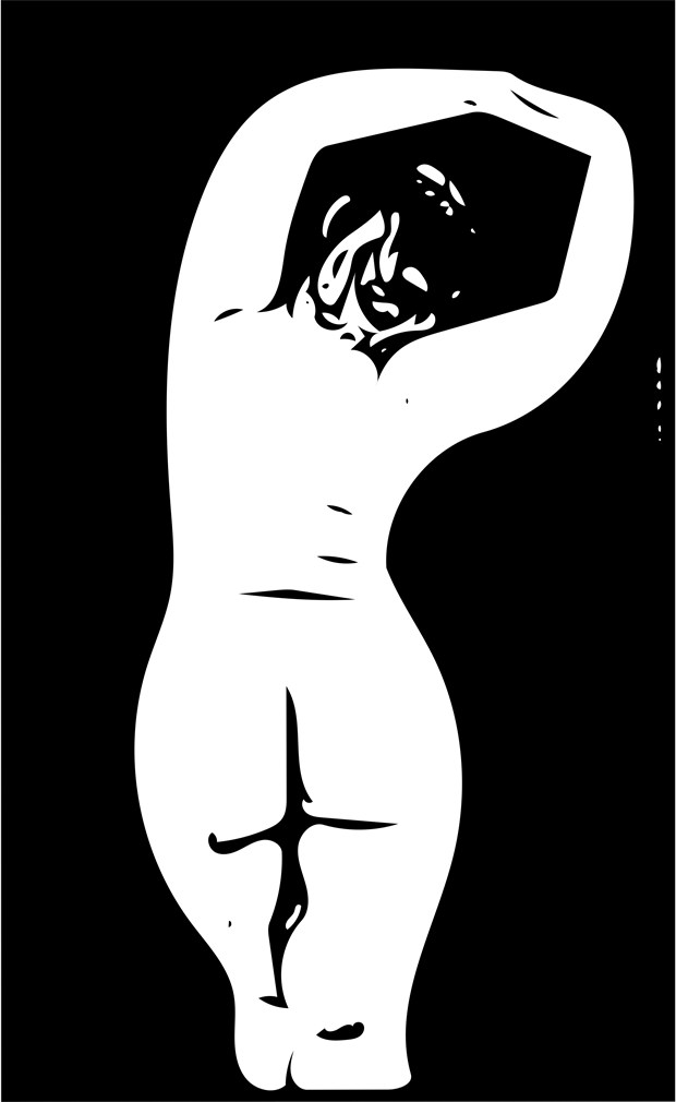 The Stretch Artistic Nude Artwork by Artist MLB