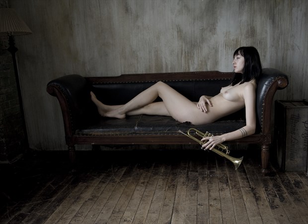 The Trumpet Artistic Nude Photo by Photographer Paul Williamson
