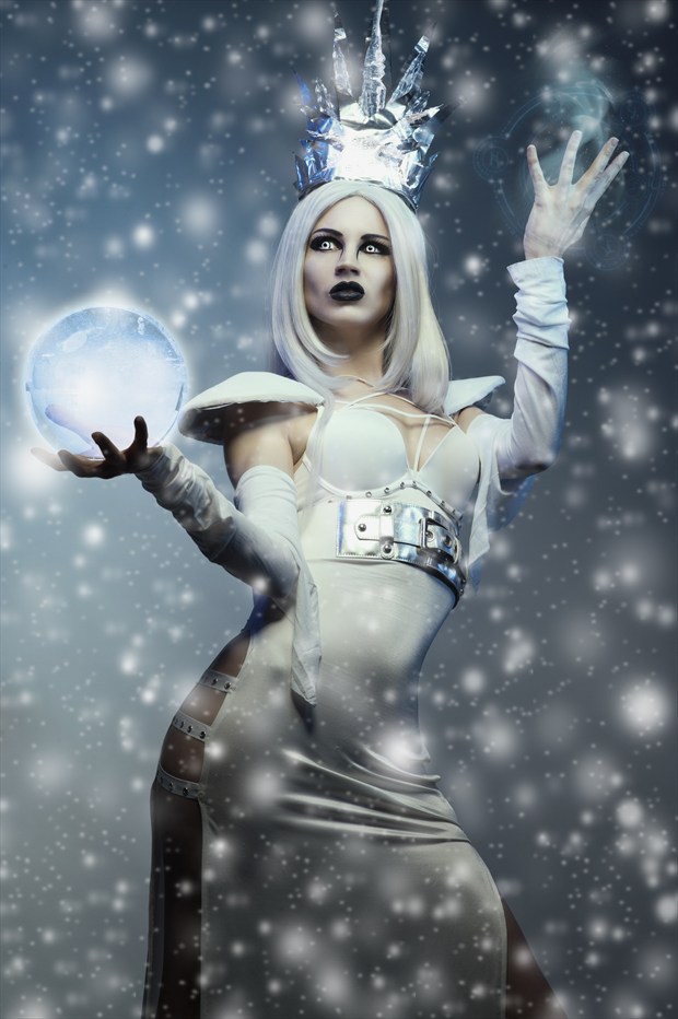 The White Queen Fantasy Artwork by Photographer The Justin Kates
