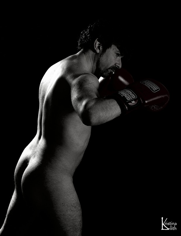 The boxer Artistic Nude Photo by Model barry