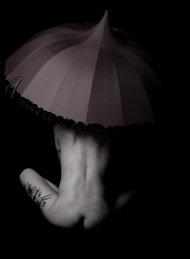 The red umbrella Erotic Photo by Photographer Light is Art