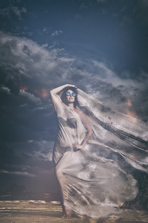 The storm is coming Lingerie Artwork by Photographer Omega Photography