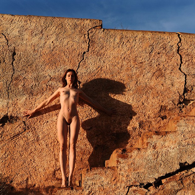 The wall Artistic Nude Photo by Photographer John Evans