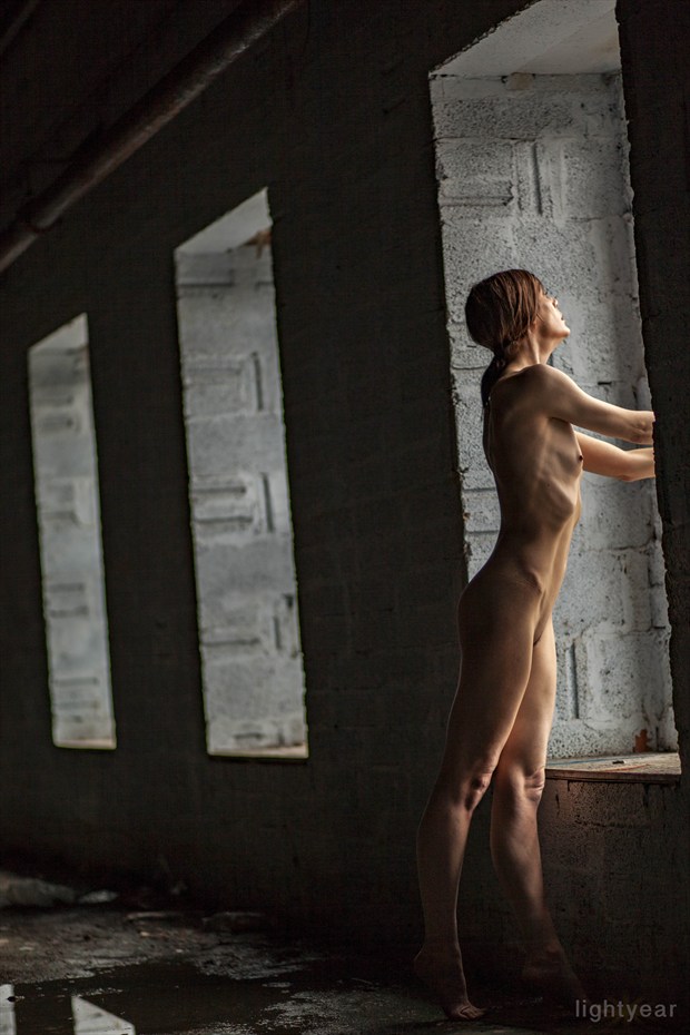 The window Artistic Nude Photo by Photographer Lightyear