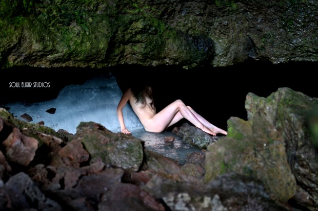 Though My Heart May Appear Frozen Artistic Nude Photo by Model Ember No%C3%ABlle