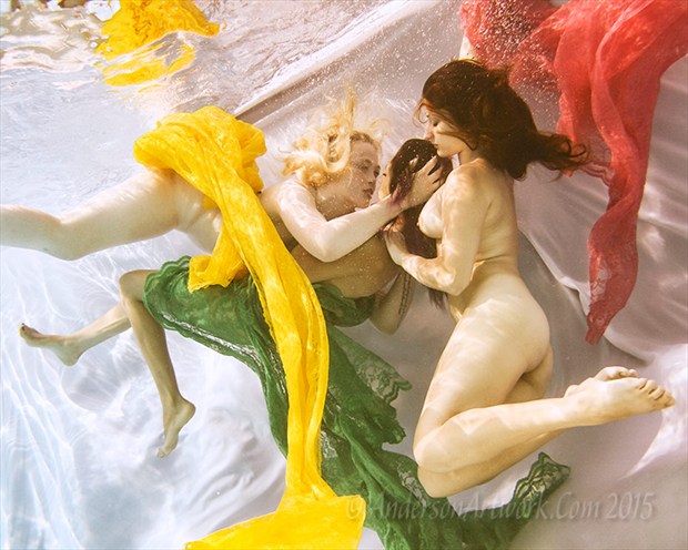 Three Beneath Artistic Nude Photo by Photographer R. Scott Anderson