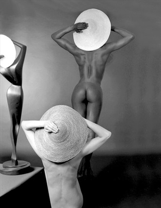 Three lamps Artistic Nude Photo by Photographer Jean Claude BERTRAND
