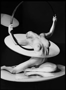Through Hoops Artistic Nude Photo by Photographer Thomas Sauerwein