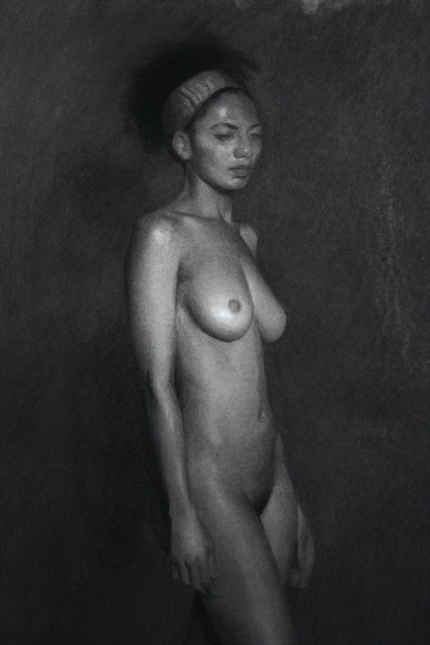 Toni Artistic Nude Artwork by Artist Alec Zemper