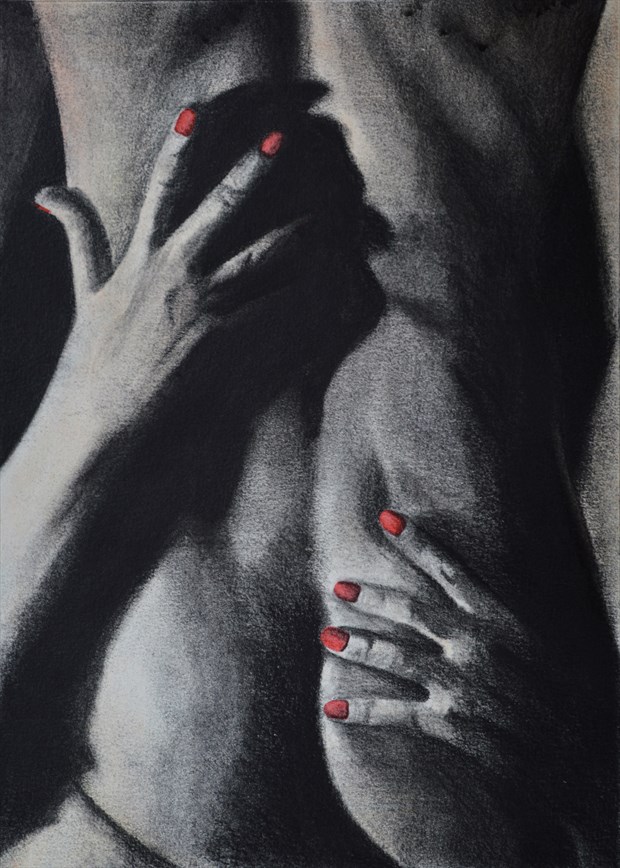 Touch Erotic Artwork by Artist Nadia Vanilla
