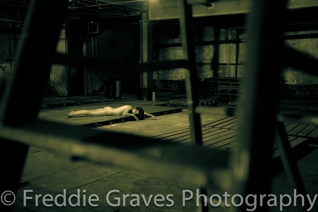 Trinity in the Warehouse Artistic Nude Photo by Artist Freddie Graves