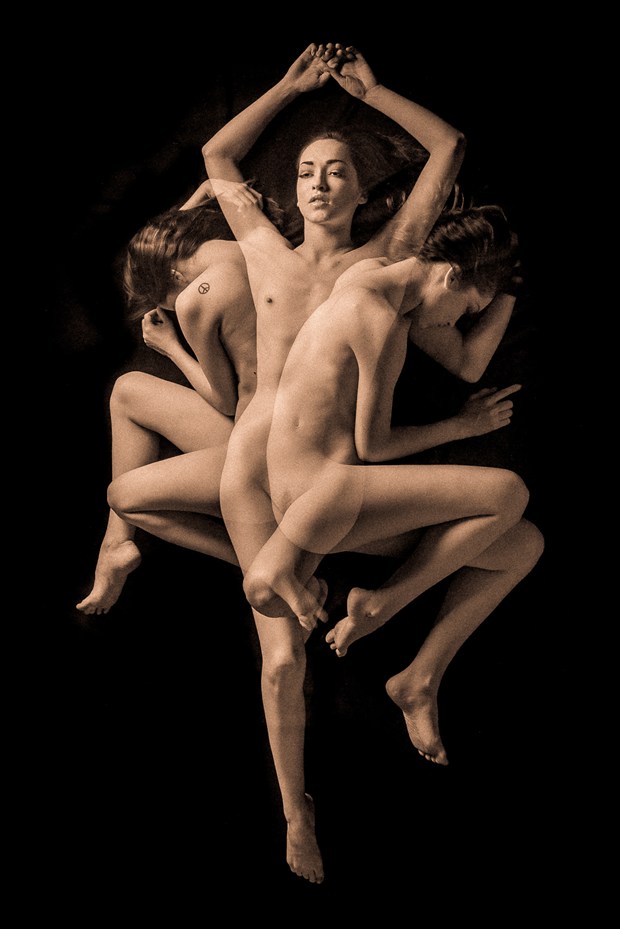 Triple %232 Artistic Nude Artwork by Photographer TedGlen