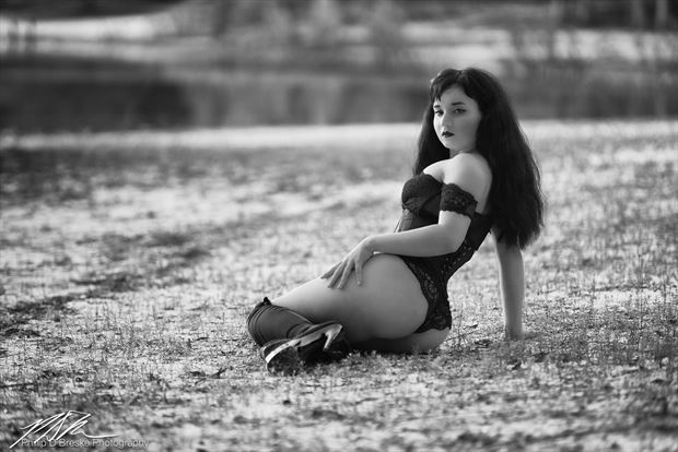 Trixie at Indian Lake State Forest, Ocala Lingerie Photo by Photographer PDBreske Photography