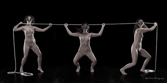 Tug of War Triptych001DS80 Artistic Nude Photo by Photographer Bold Daniel