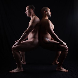 Twin Artistic Nude Photo by Photographer JWLenswerk