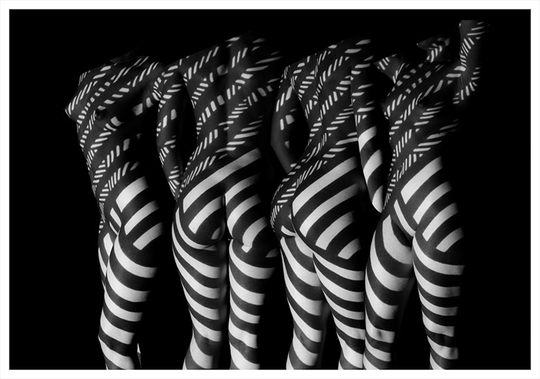 Twins Artistic Nude Artwork by Photographer Stefan Mogyorosi