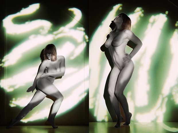 Two Revisited: Static and Thirds Improvisation Artistic Nude Photo by Photographer Mark Bigelow