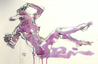 Unbalanced Diet Artistic Nude Artwork by Artist Rob MacGillivray