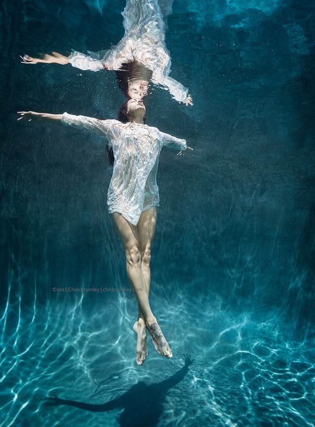 Underwater Dance Lingerie Photo by Photographer anguschristopher