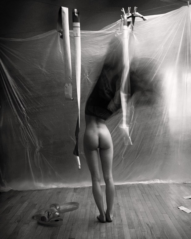Undressing in the studio Artistic Nude Photo by Photographer RayRapkerg