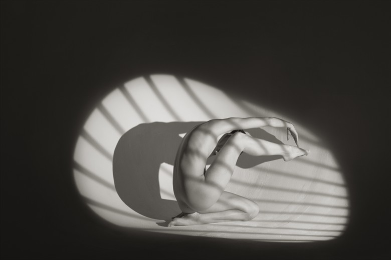 Untilted from Shadow Series Artistic Nude Photo by Photographer Mark Bigelow