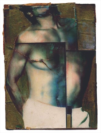 Uttilio as Saint Sebastian Artistic Nude Artwork by Artist fjgomez