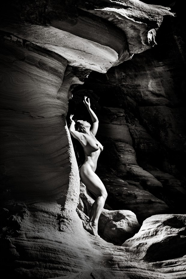 Valley of Fire Artistic Nude Photo by Model April A McKay