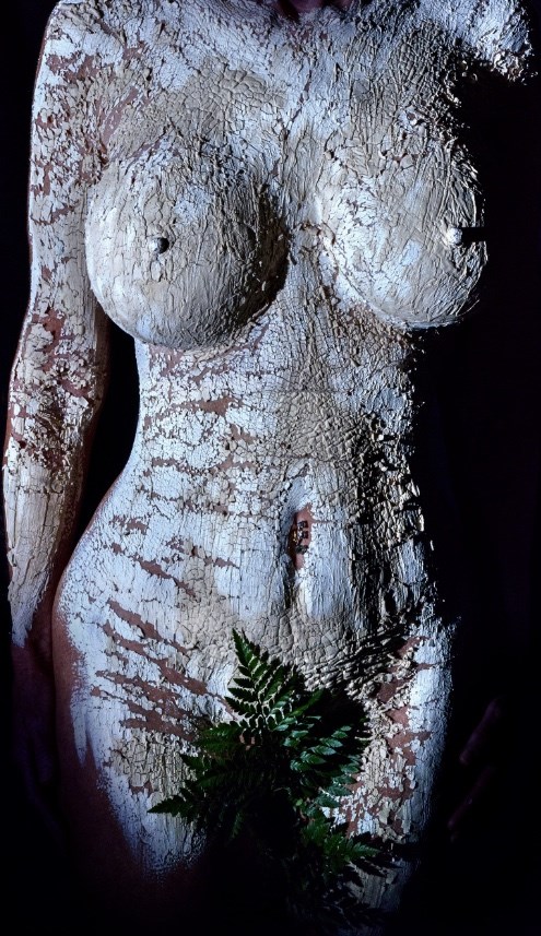 Variegated Gypsum  Artistic Nude Artwork by Model Sirsdarkstar