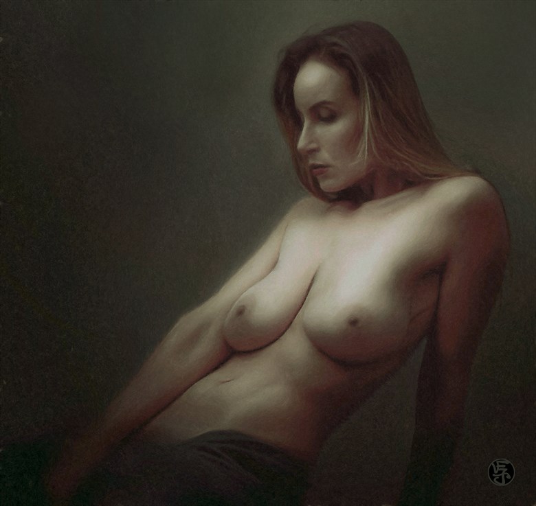 Vassanta Artistic Nude Artwork by Artist Van Evan Fuller
