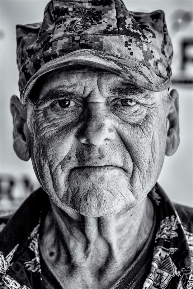 Veteran  Portrait Photo by Photographer Utah Bohemian